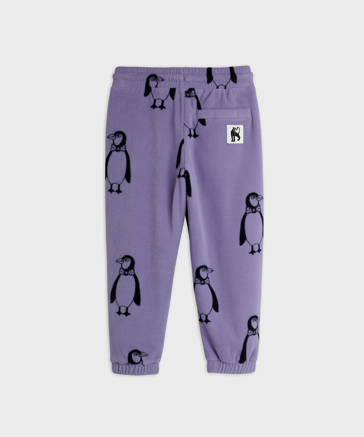 미니로디니(MINI RODINI) 펭귄 AOP 플리스 팬츠 Purple