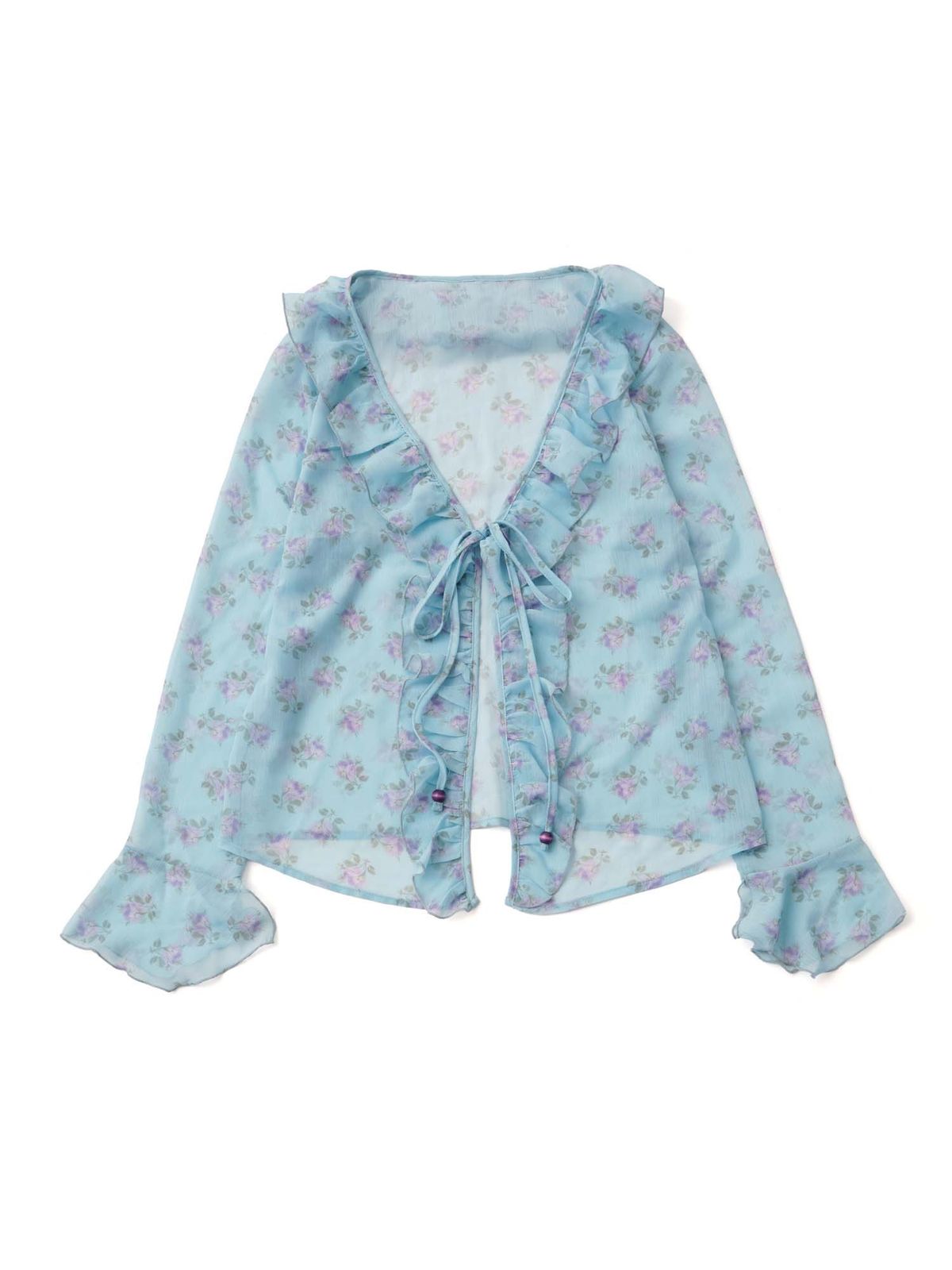 이히하(YEEHEEHAA) bluebell chiffon BL (SKY)