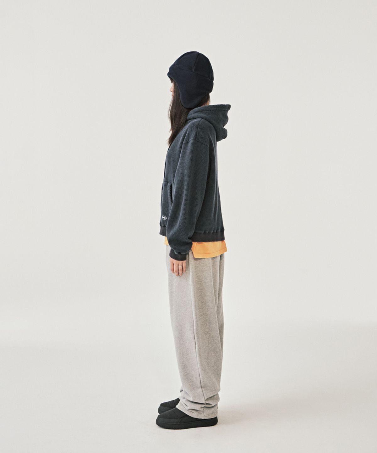 엠엠엘지(MMLG) PINECONE FLEECE BEANIE (NAVY)