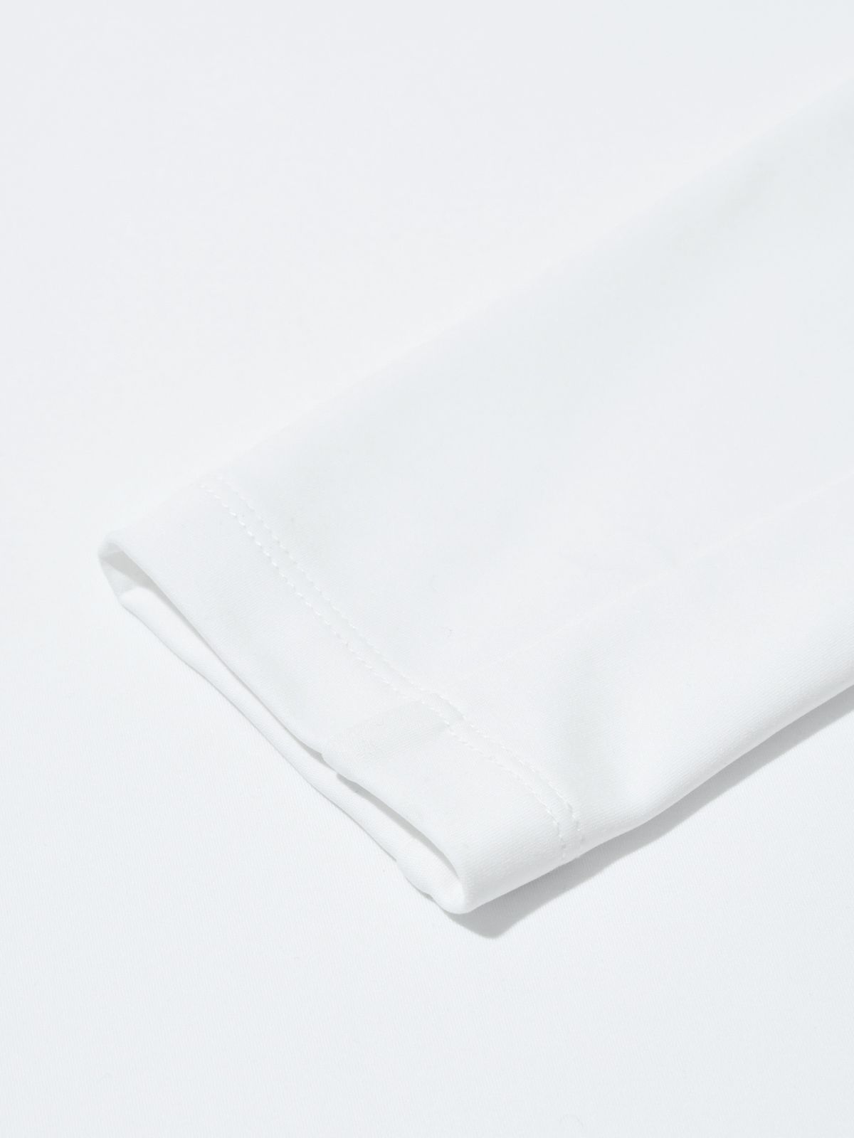 와이드앵글(WIDEANGLE) TO 투어 소매 포인트 폴로 티셔츠 L_Off White