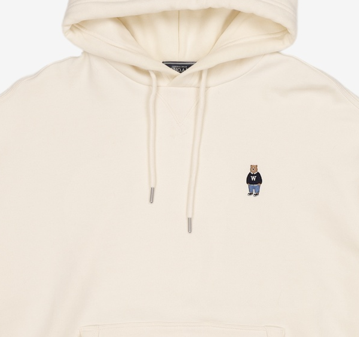 후아유(WHO.A.U) 기모 스티브 후드맨투맨 / WHMHC4901U XL