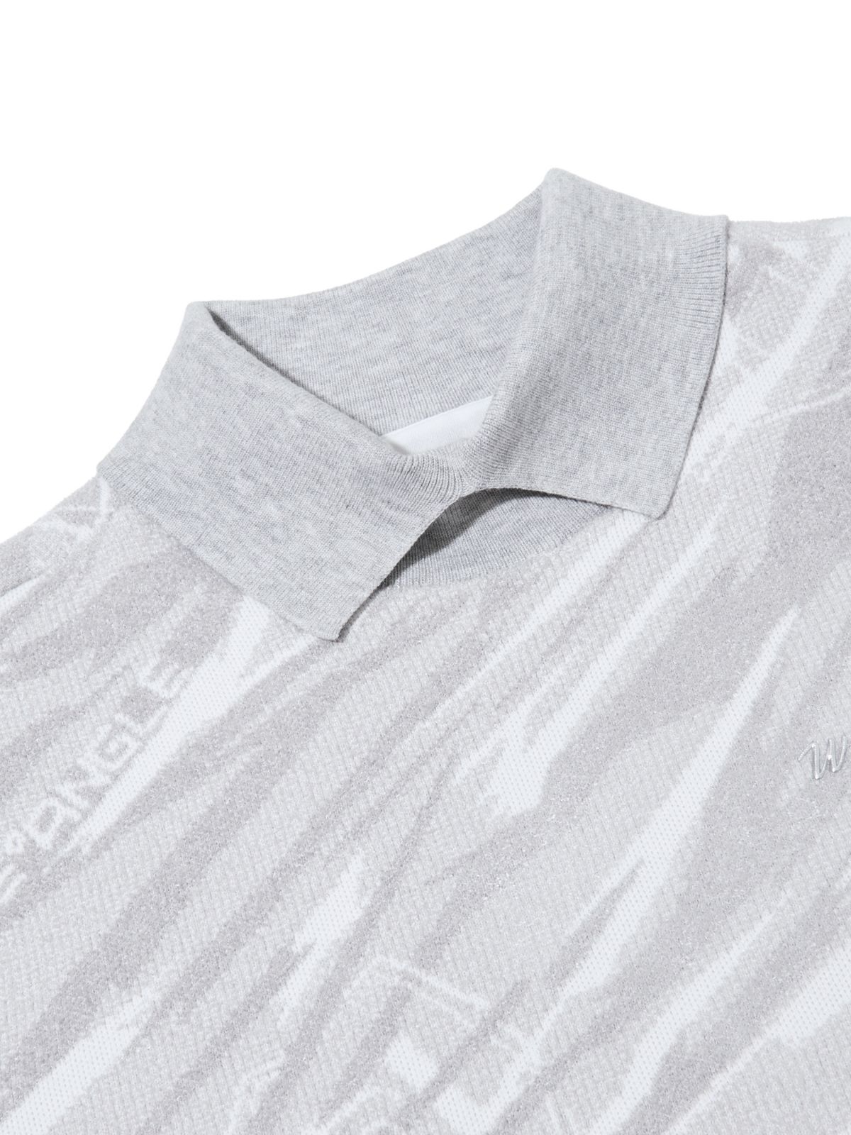 와이드앵글(WIDEANGLE) TO 와일드락 페미닌 모크넥 풀오버 L_Light Grey
