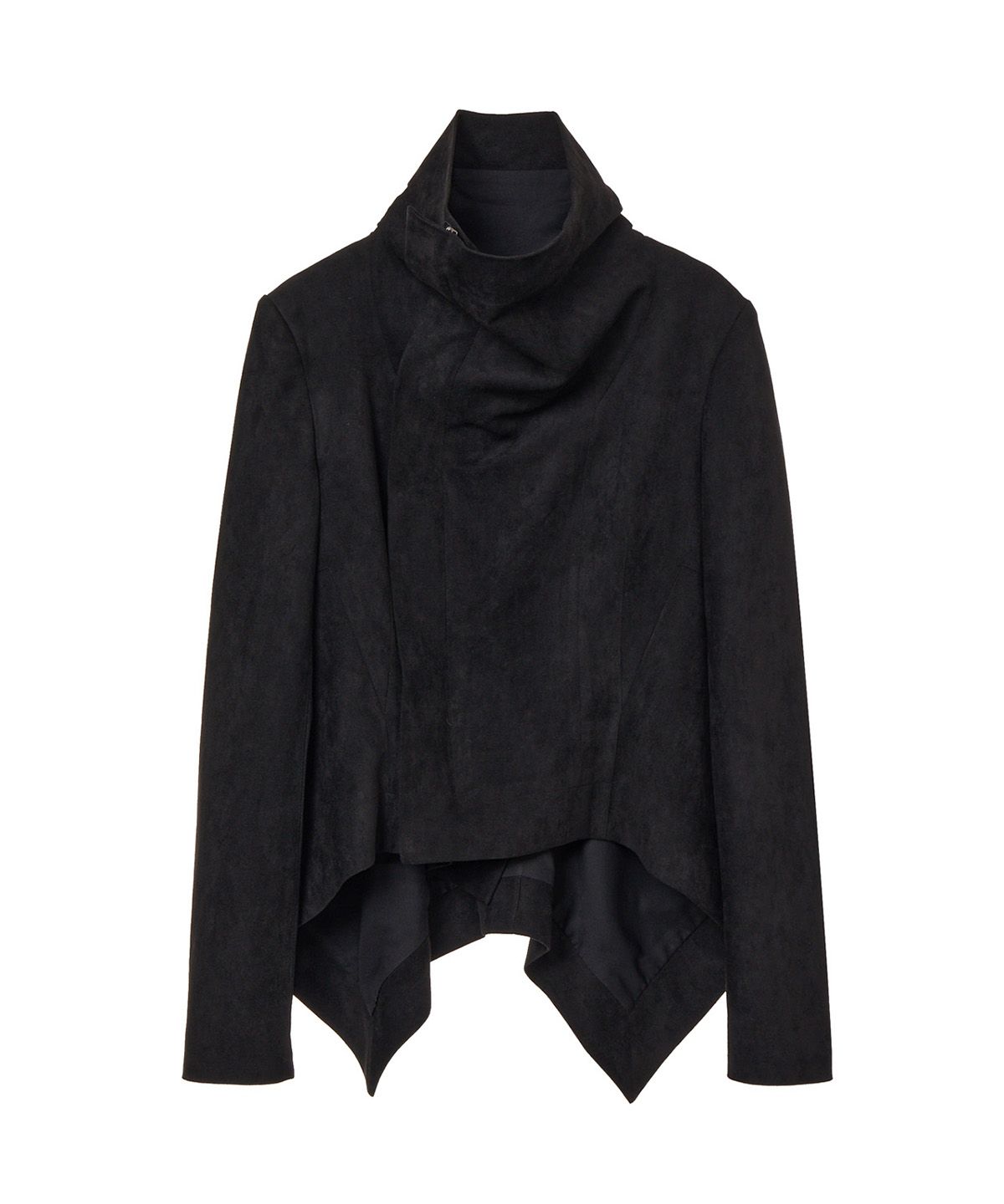 다이닛(DEINET) DRAPED SCARF JACKET IN BLACK