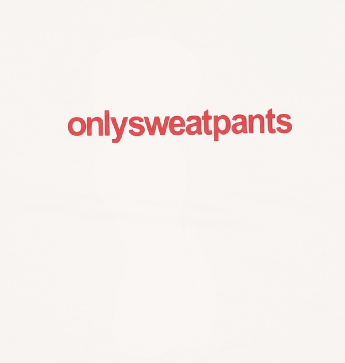 온리스웻팬츠(ONLY SWEAT PANTS) 반소매 티셔츠 2XL