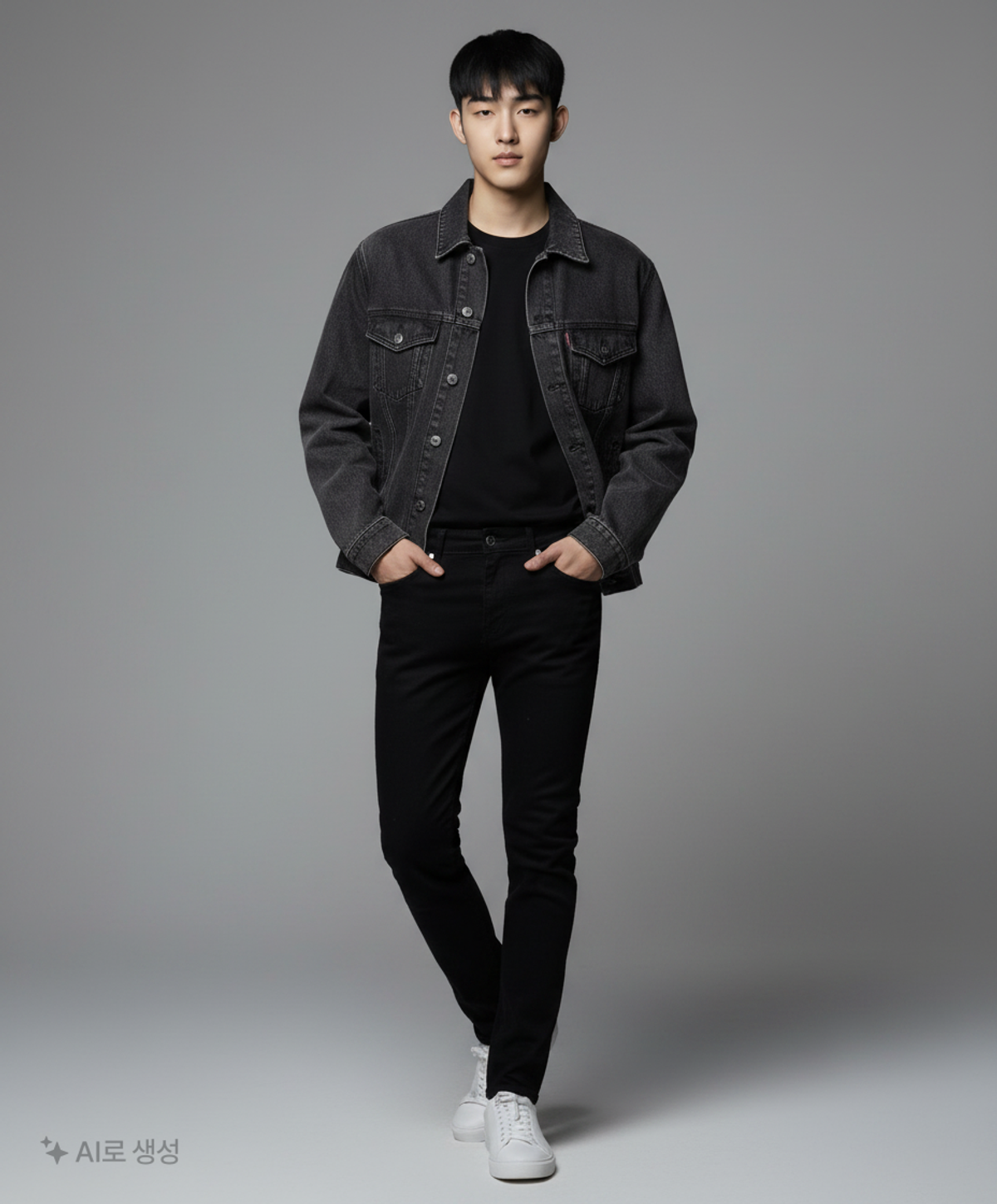 브랜디드(BRANDED) 데님/트러커 재킷 XL