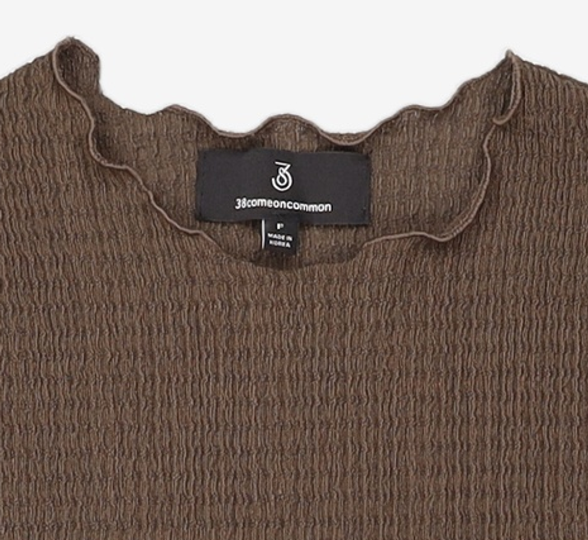 38컴온커먼(38COMEONCOMMON) 반소매 티셔츠 FREE