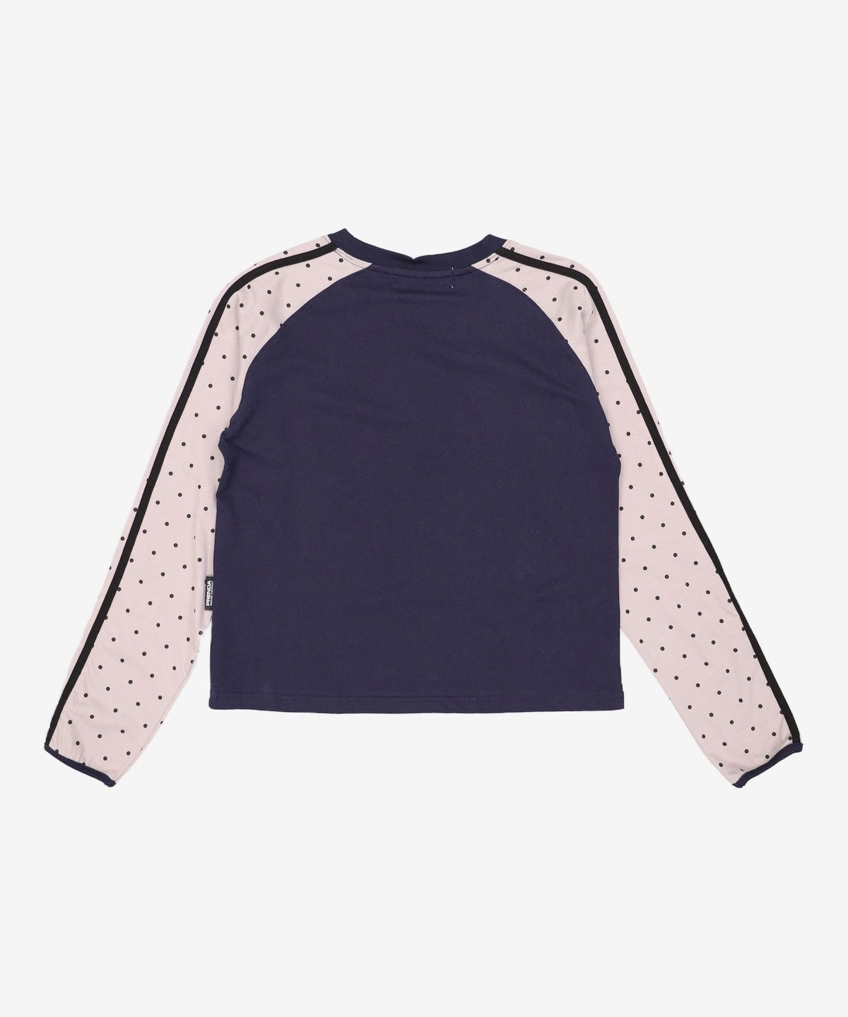 프렌다(PRENDA) 97 PDC LOGO COLORING DOT RAGLAN LONG SLEEVE NAVY FREE