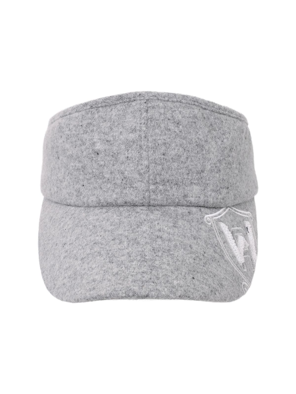 와이드앵글(WIDEANGLE) CO 부클 빅로고 바이저_M.GREY