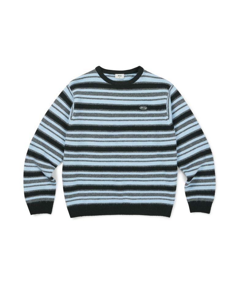AURORA STRIPE KNIT (BLACK)