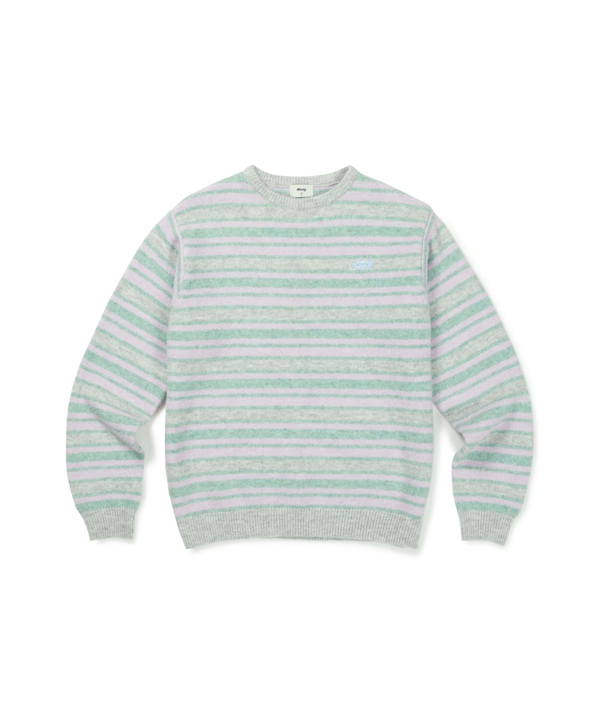 엠엠엘지(MMLG) AURORA STRIPE KNIT (GREY)