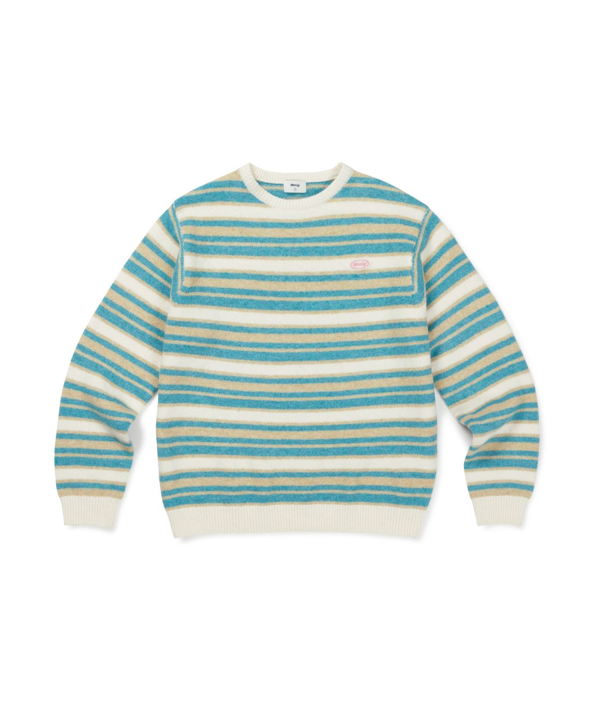 엠엠엘지(MMLG) AURORA STRIPE KNIT (IVORY)
