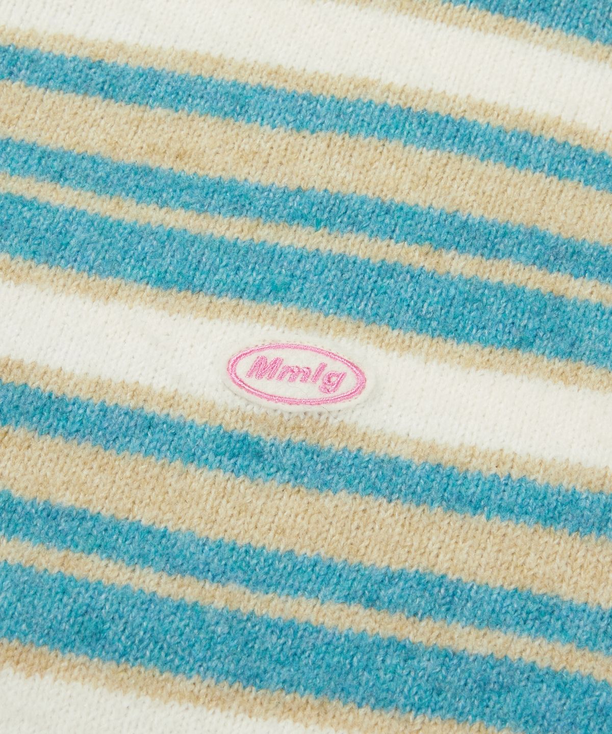엠엠엘지(MMLG) AURORA STRIPE KNIT (IVORY)