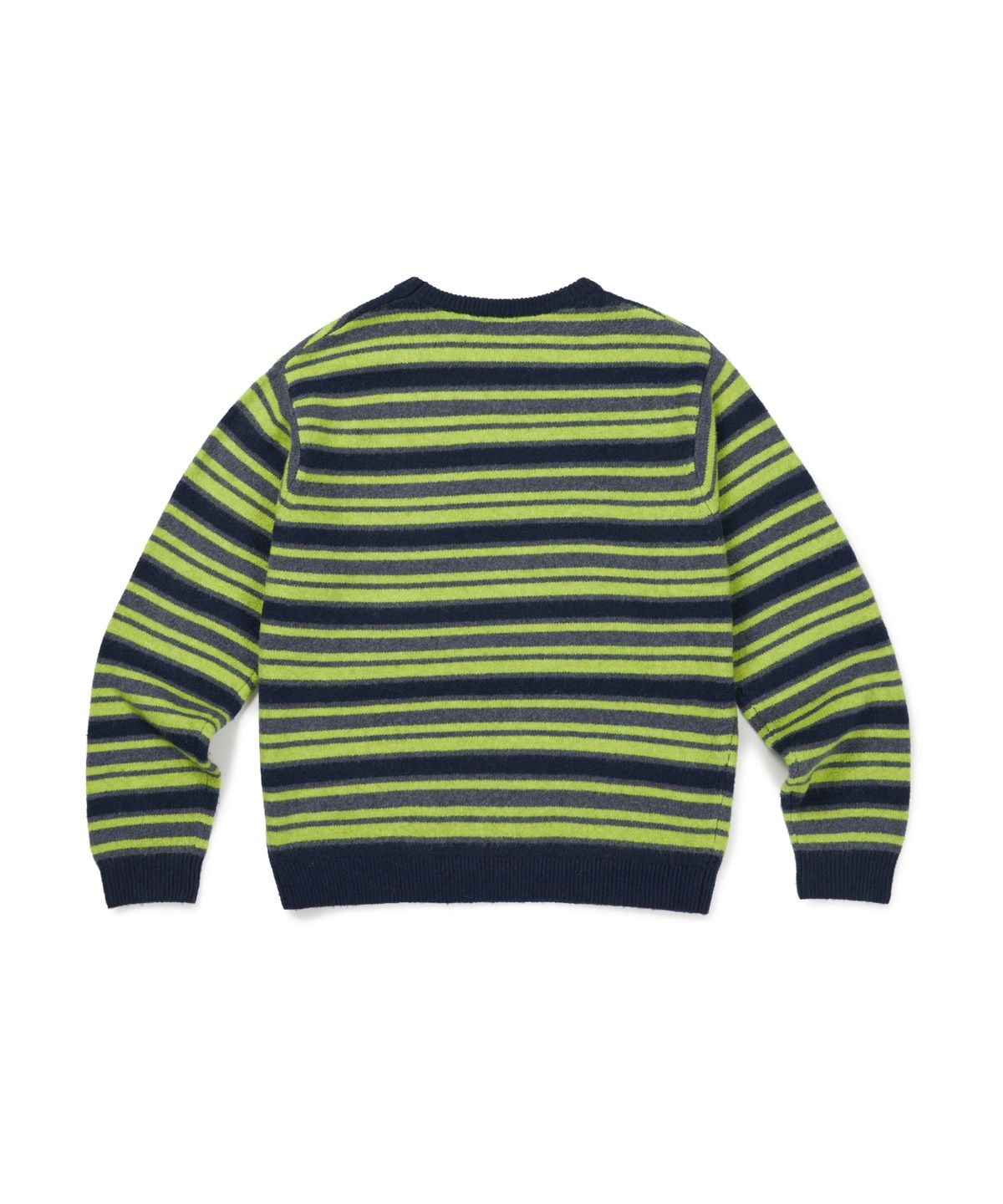 엠엠엘지(MMLG) AURORA STRIPE KNIT (NAVY)