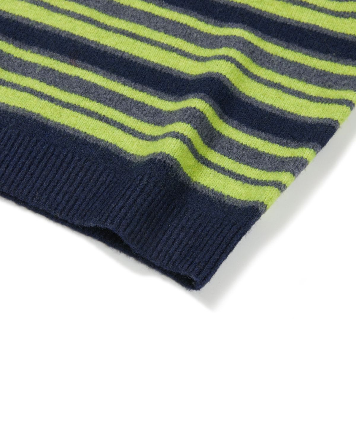 엠엠엘지(MMLG) AURORA STRIPE KNIT (NAVY)