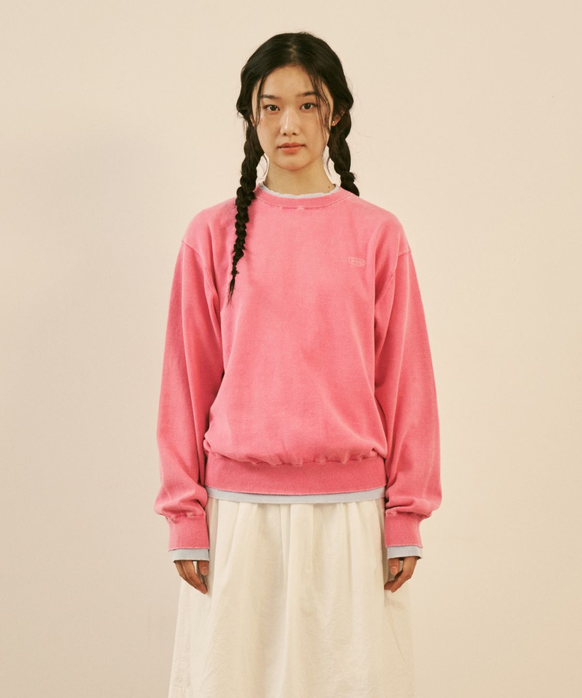 엠엠엘지(MMLG) SUNWASHED LAYERD KNIT (7COLOR)