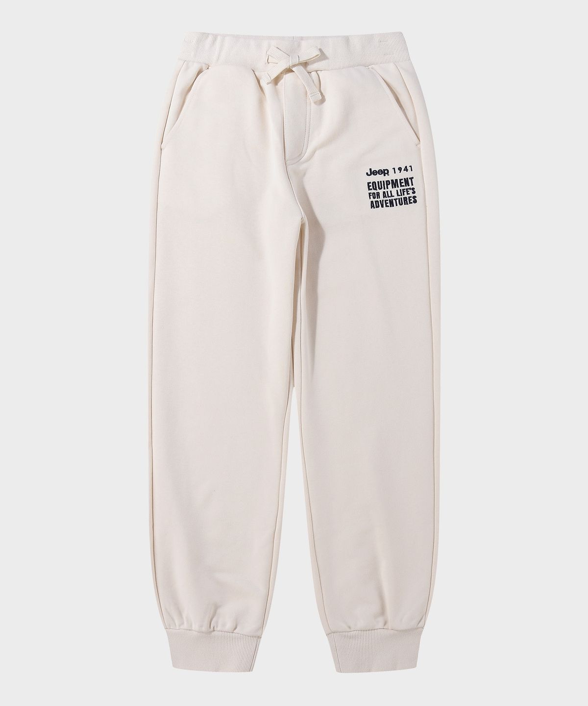 지프키즈(JEEPKIDS) 카라 반집업 맨투맨 셋업(KR5TSU834BT_KR5TPU934BT)