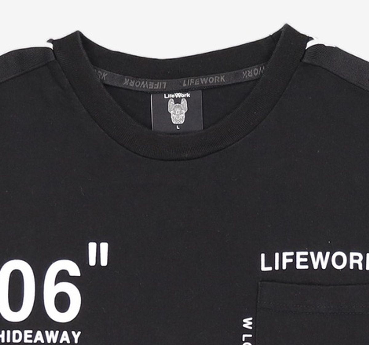 라이프워크(LIFEWORK) 반소매 티셔츠 L