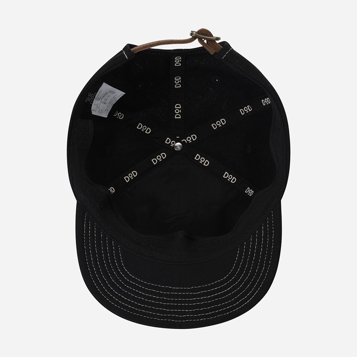 디오디(DOD) 워크코튼 캔버스 숏캡(BLACK)