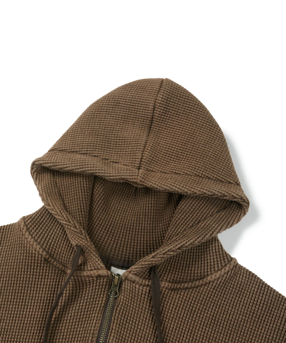 엠엠엘지(MMLG) FADED THERMAL HOOD ZIPUP (BEIGE)