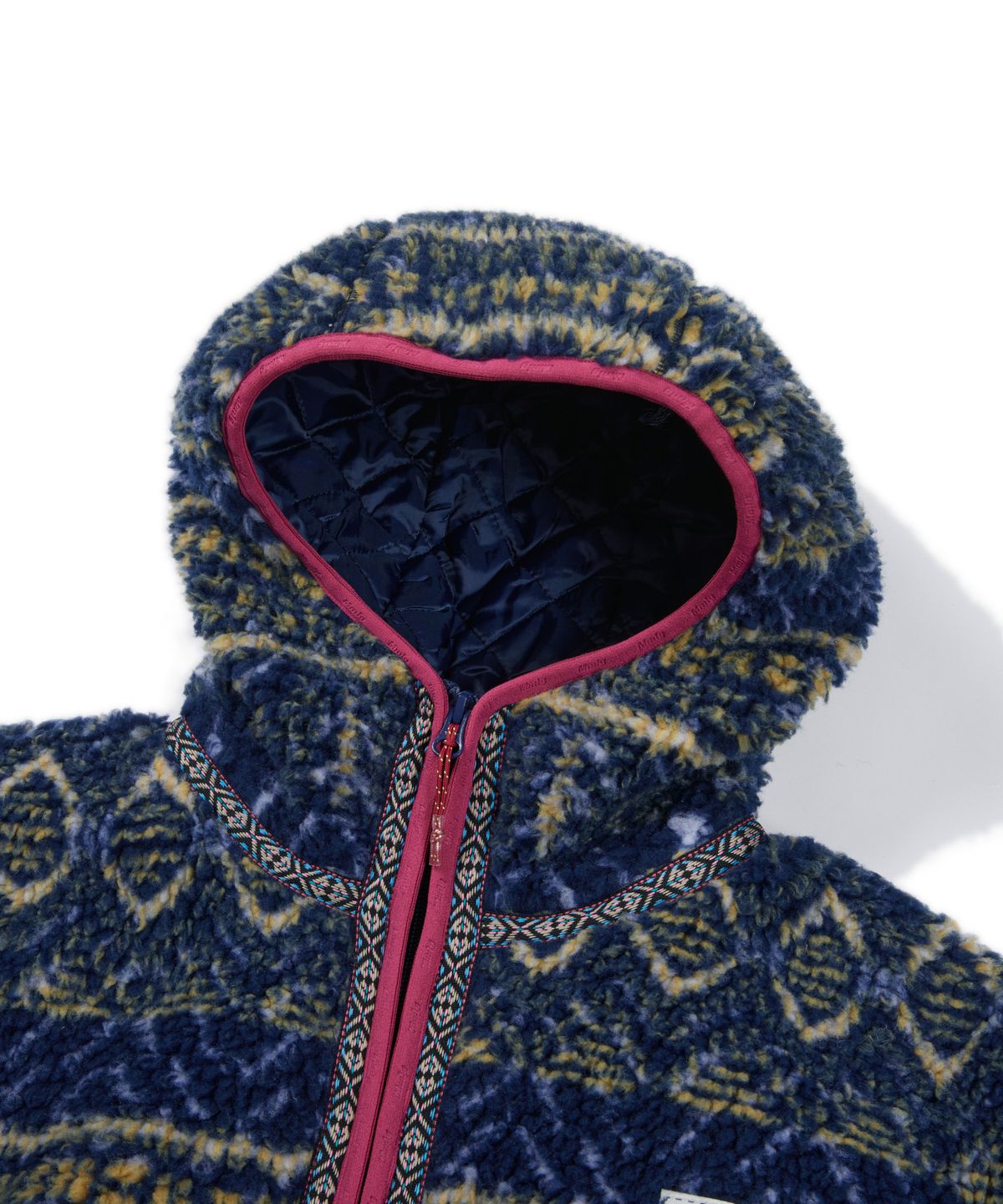 엠엠엘지(MMLG) MAKALU SHERPA HOODIE JACKET (NAVY)
