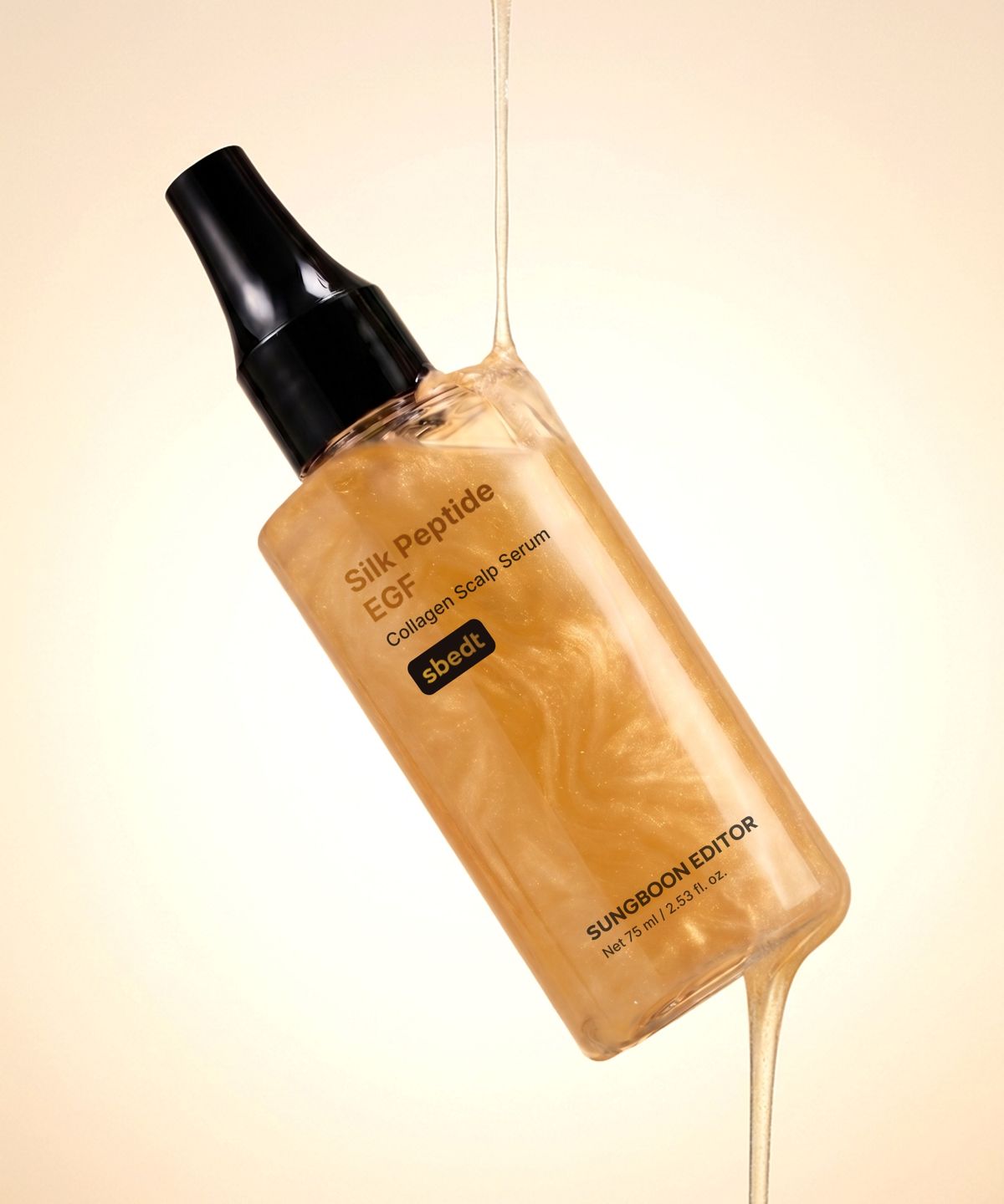 성분에디터(SUNGBOONEDITOR) 실크펩타이드 EGF 콜라겐 스칼프 세럼 75ml