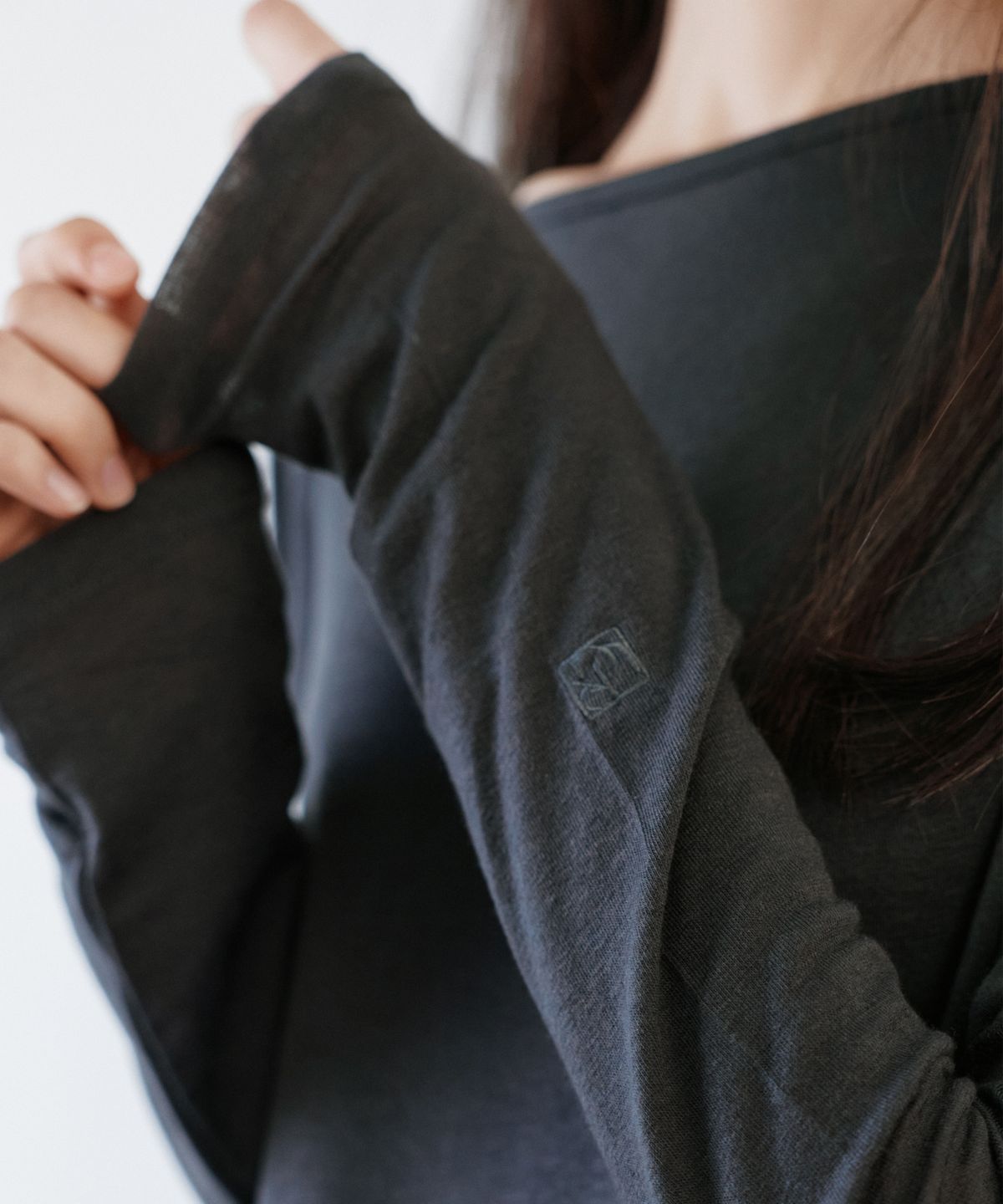 유라고(URAGO) Sheer boatneck raglan t-shirt_4colors