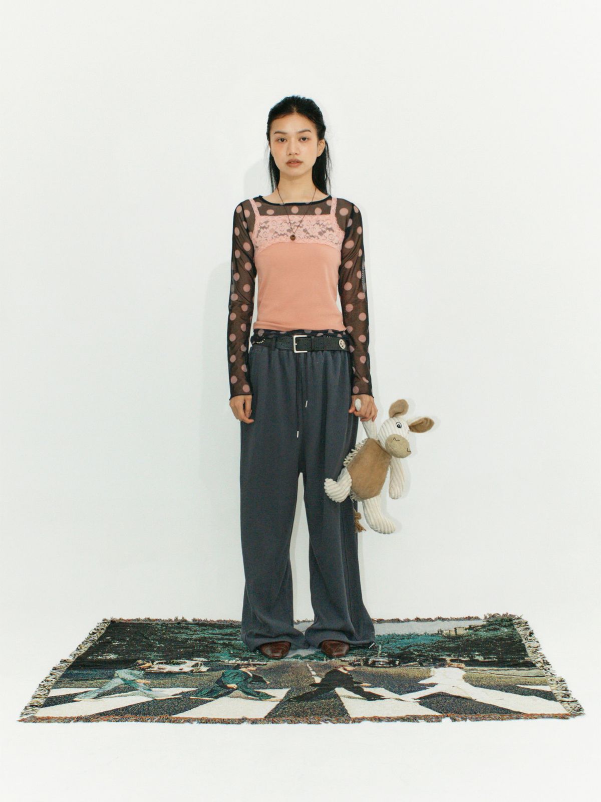이히하(YEEHEEHAA) NEMO lace sleeveless (PK)