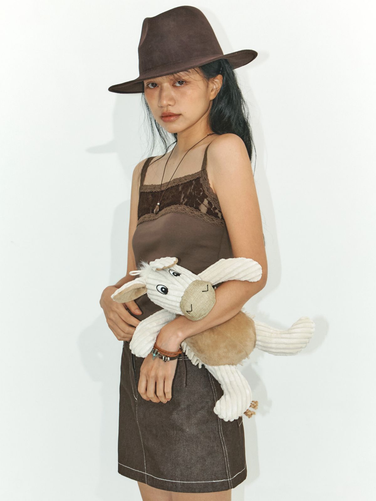 이히하(YEEHEEHAA) NEMO lace sleeveless (BR)