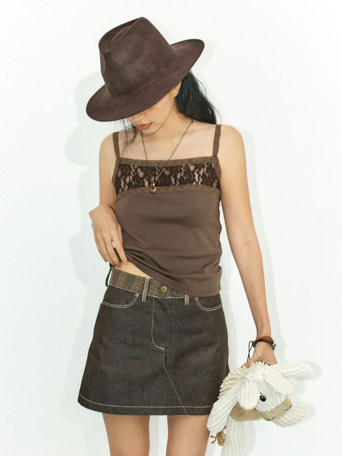 이히하(YEEHEEHAA) NEMO lace sleeveless (BR)