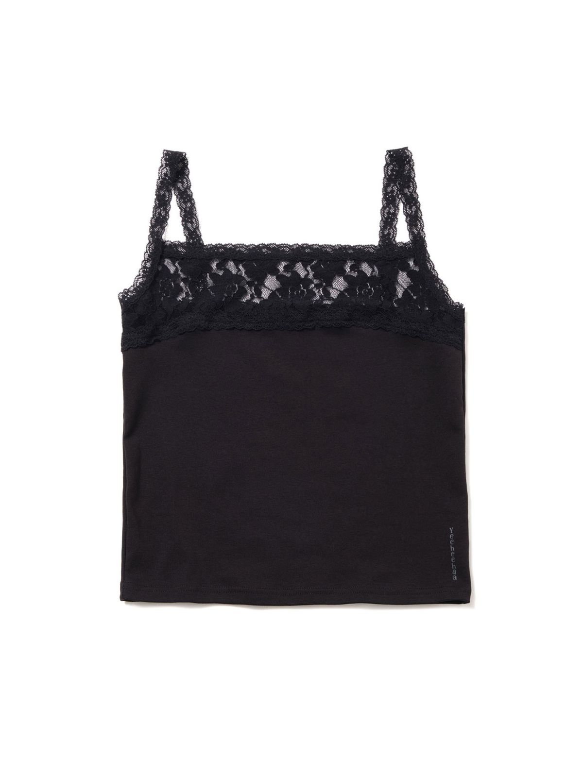 이히하(YEEHEEHAA) NEMO lace sleeveless (BK)