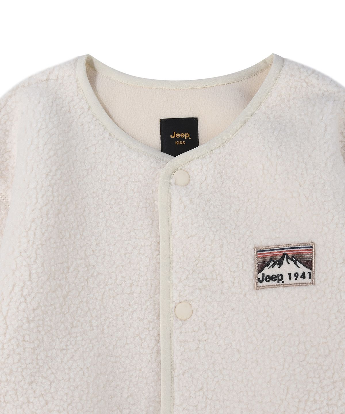 지프키즈(JEEPKIDS) 뽀글이 라운드넥 점퍼(KR5TZU196CE)