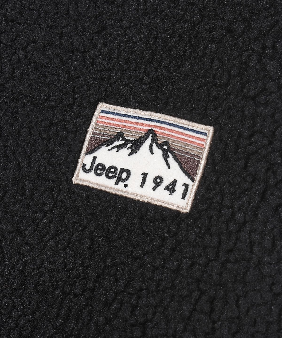 지프키즈(JEEPKIDS) 뽀글이 라운드넥 점퍼(KR5TZU196BK)
