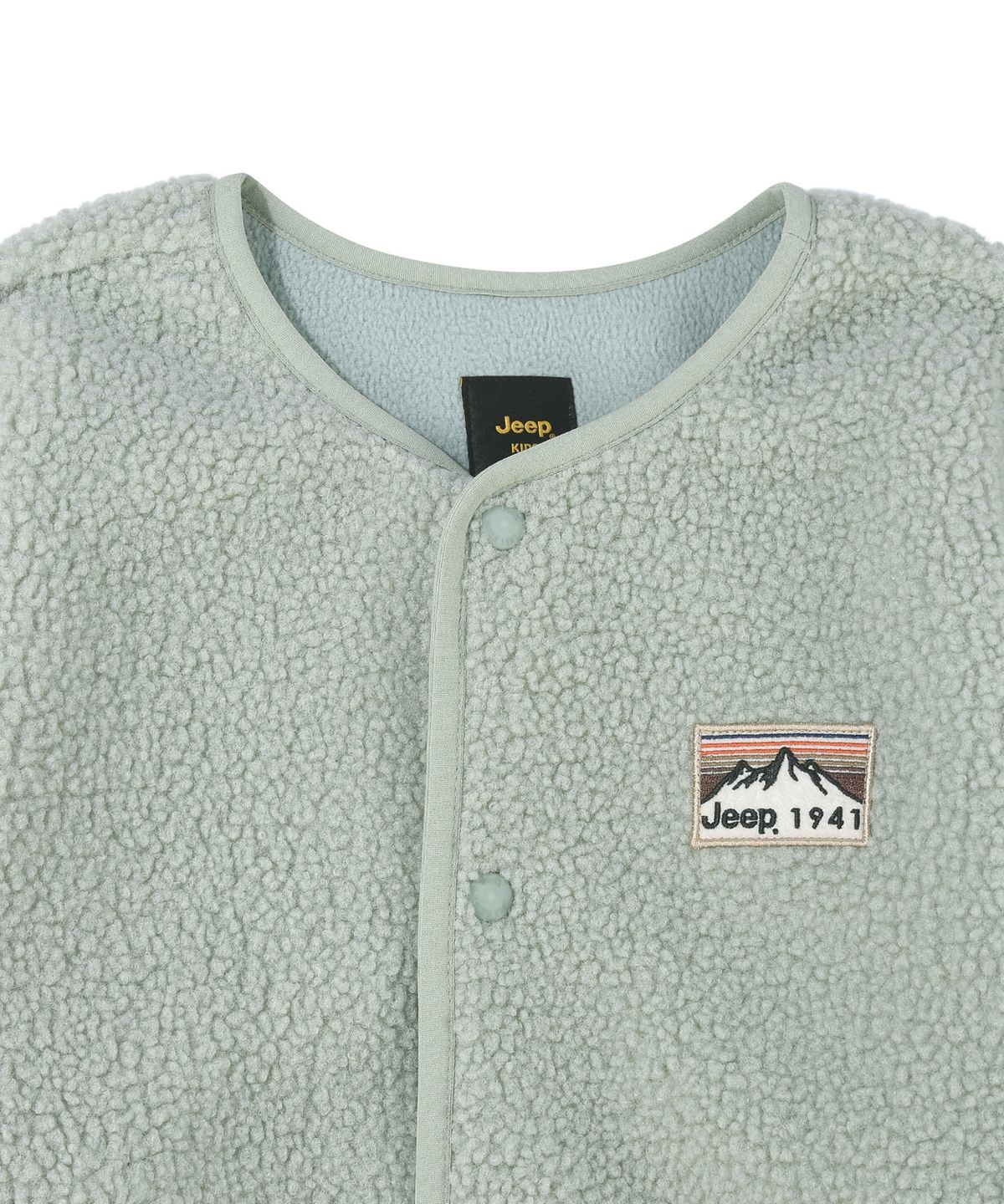 지프키즈(JEEPKIDS) 뽀글이 라운드넥 점퍼(KR5TZU196MT)