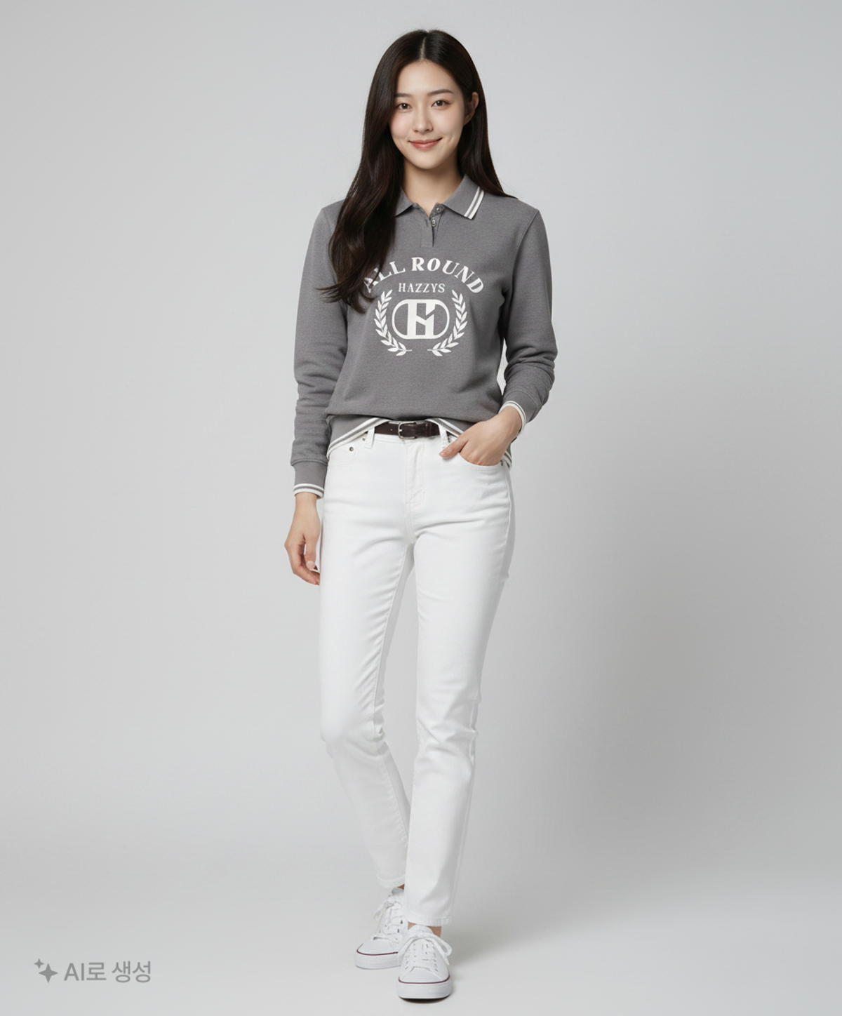 헤지스골프(HAZZYS GOLF) 피케/카라 티셔츠 100