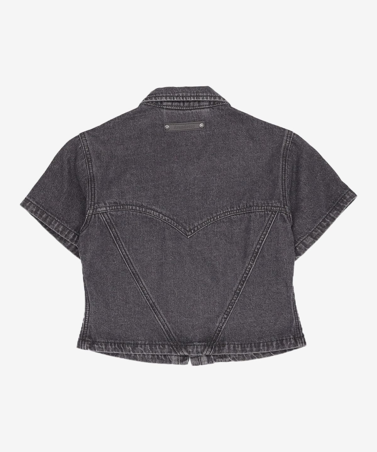 어반드레스(AVANDRESS) Heart Slit Denim Shirt - 2COL S