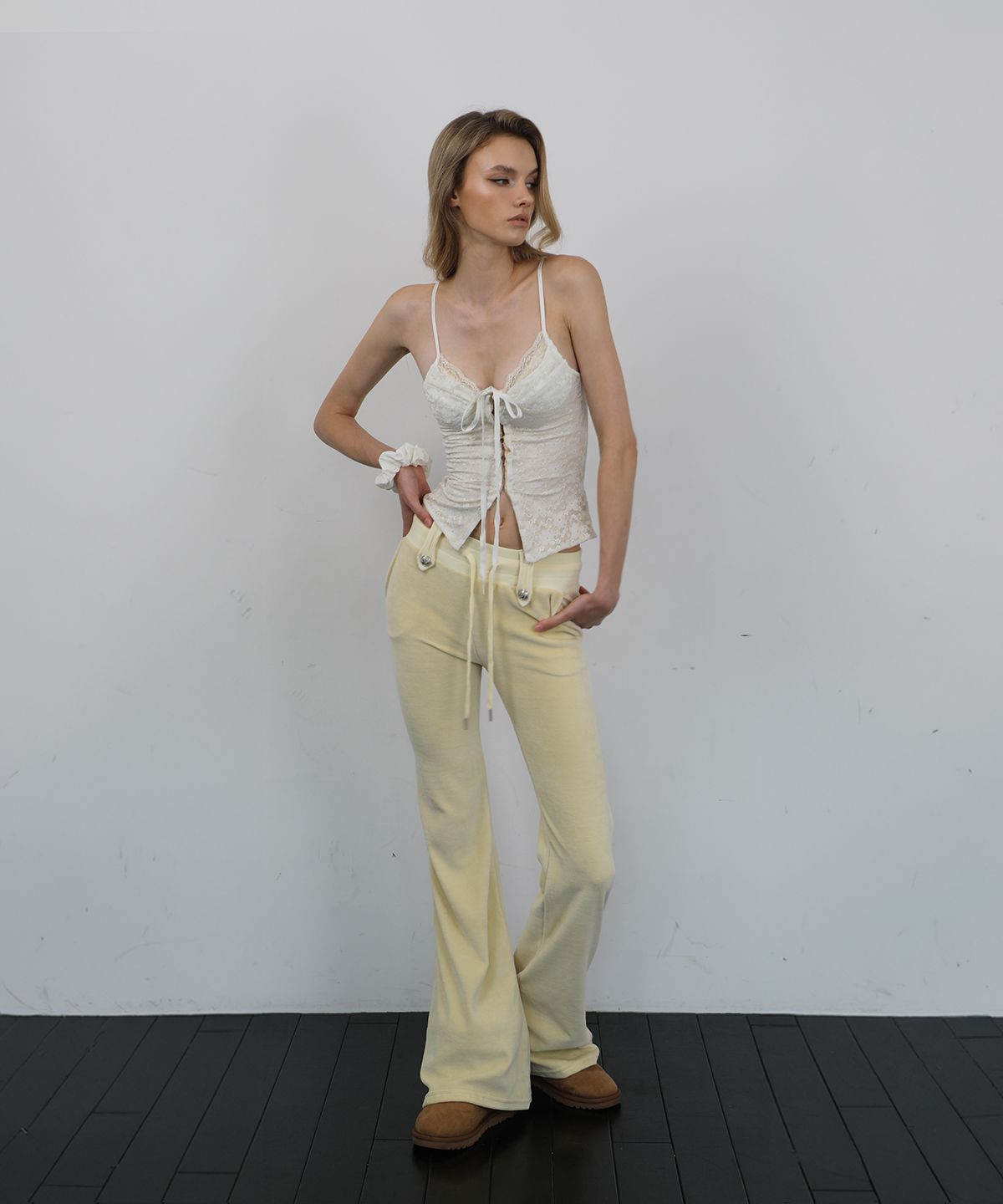 웨이브걸(WAVEGIRL) Flower Bustier (4color)