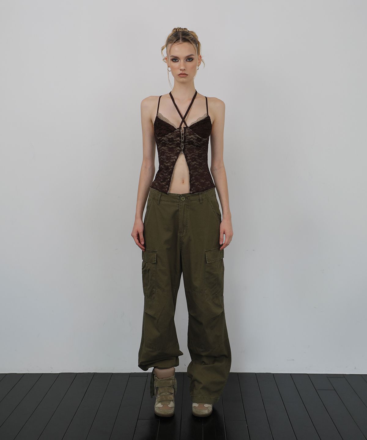 웨이브걸(WAVEGIRL) Flower Bustier (4color)