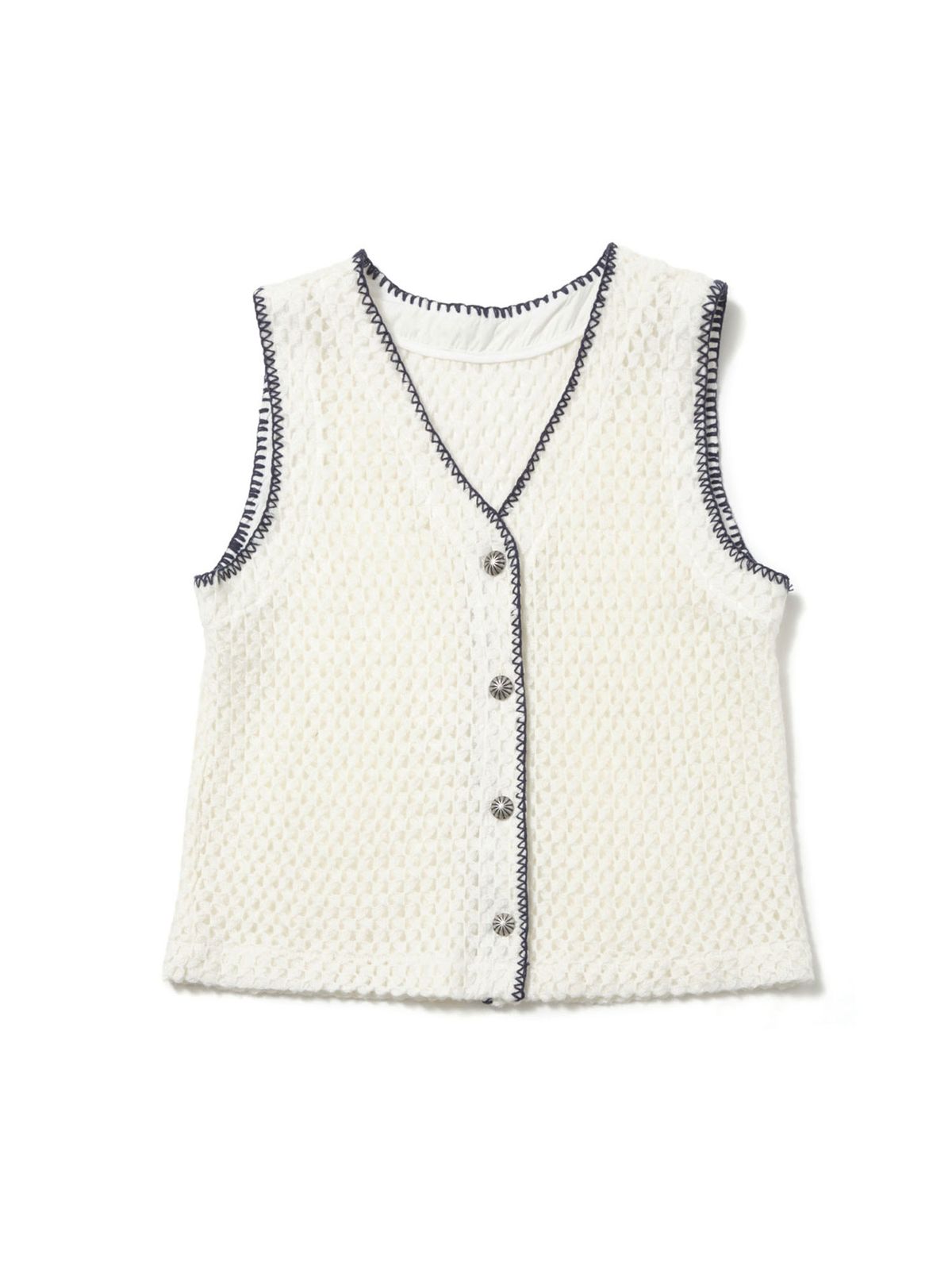 이히하(YEEHEEHAA) honey stitch vest (IV)
