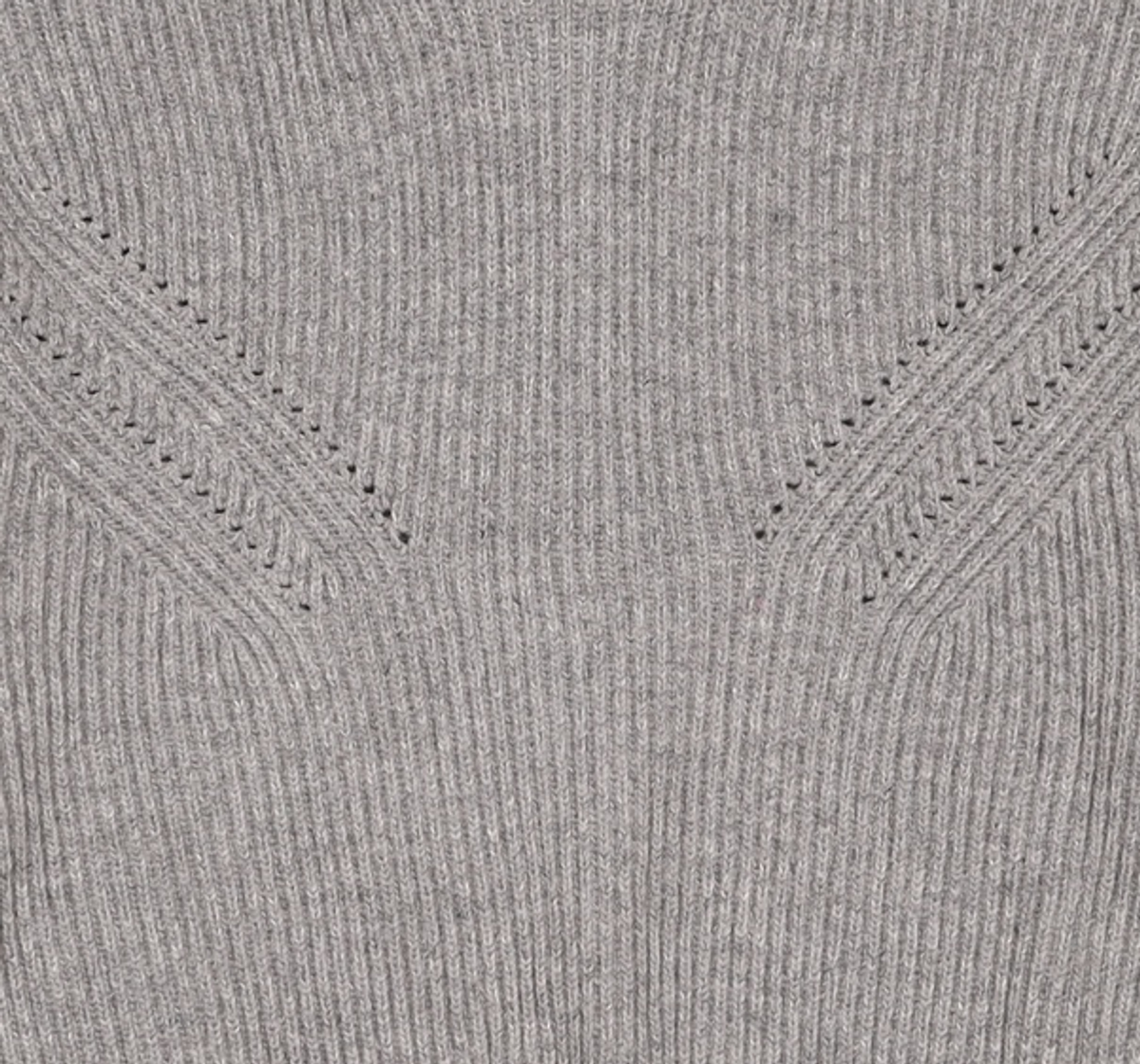 다이애그널(DIAGONAL) WOOL COLLAR KNIT PULLOVER (grey) FREE