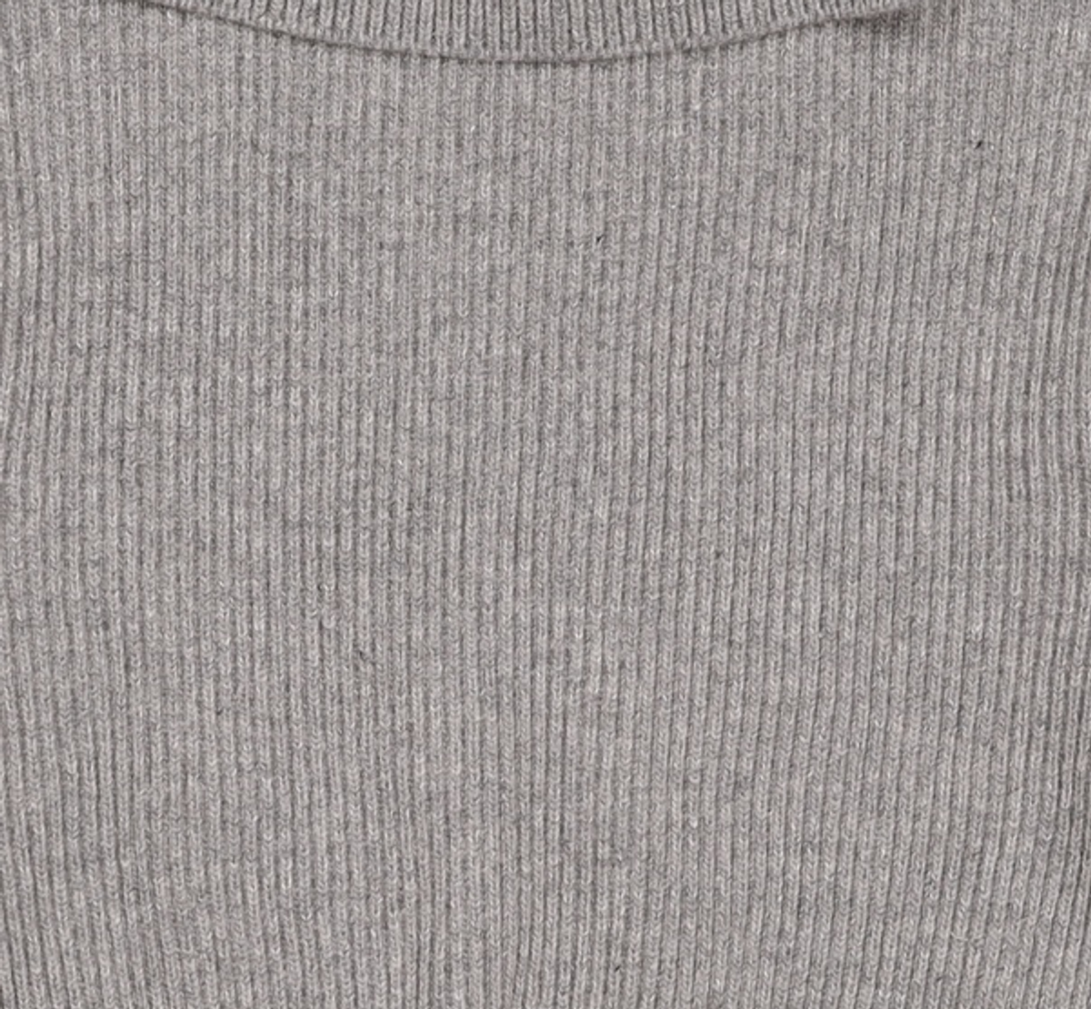 다이애그널(DIAGONAL) WOOL COLLAR KNIT PULLOVER (grey) FREE