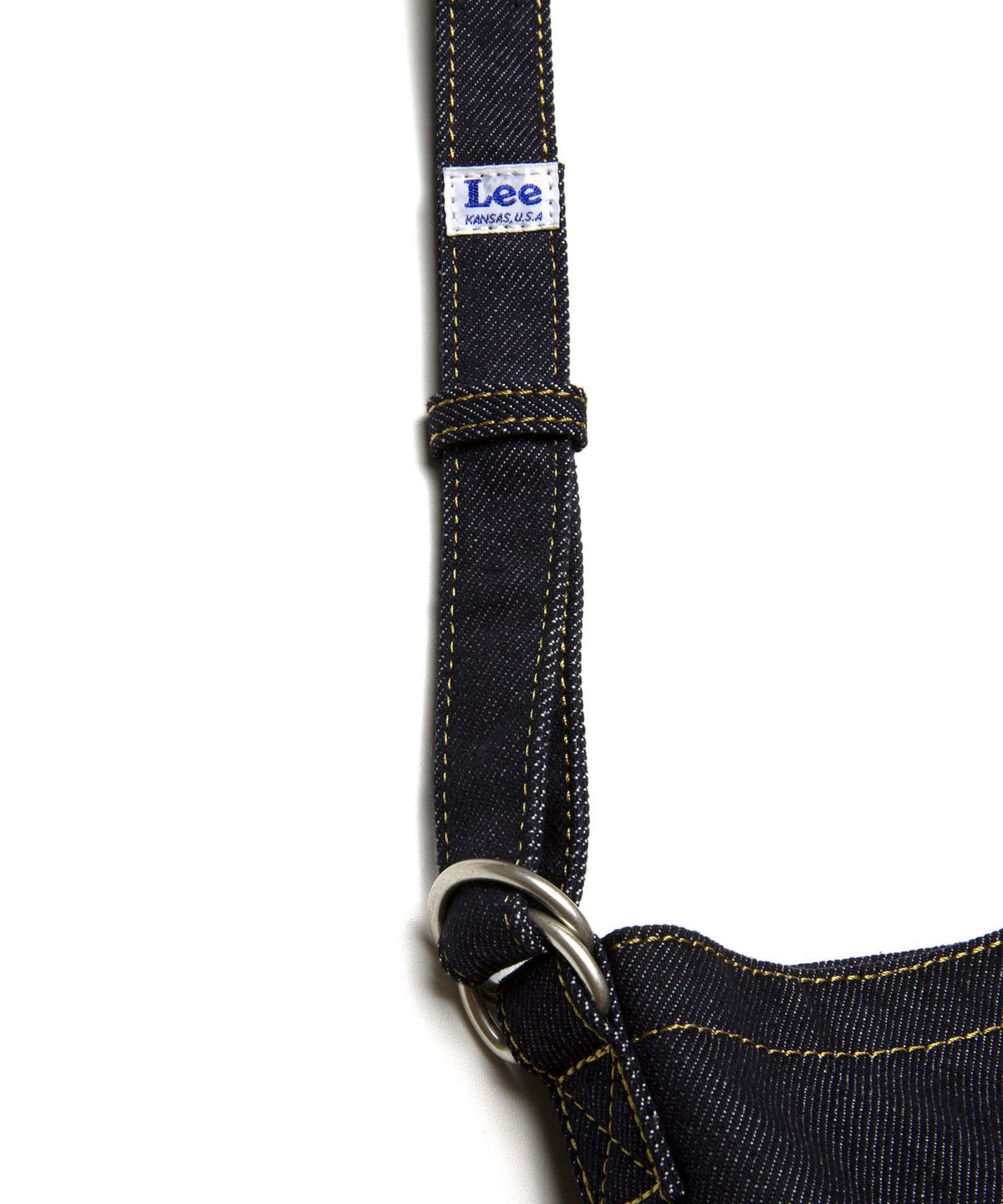 리(LEE) 데님 버킷백 인디고 다크