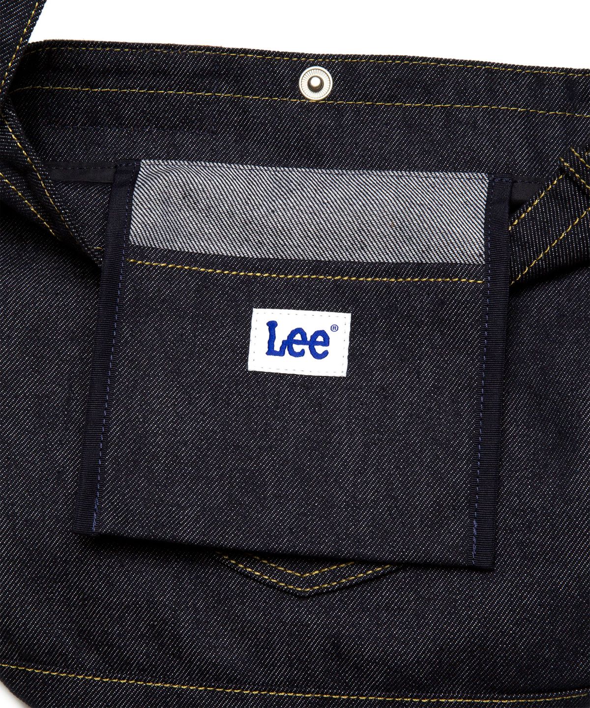 리(LEE) 데님 버킷백 인디고 다크