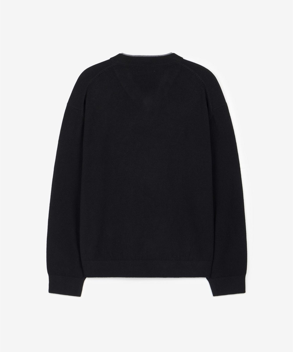 티엔지티(TNGT) Layered V-Neck Knit Top (Black) TNSW6F108BK