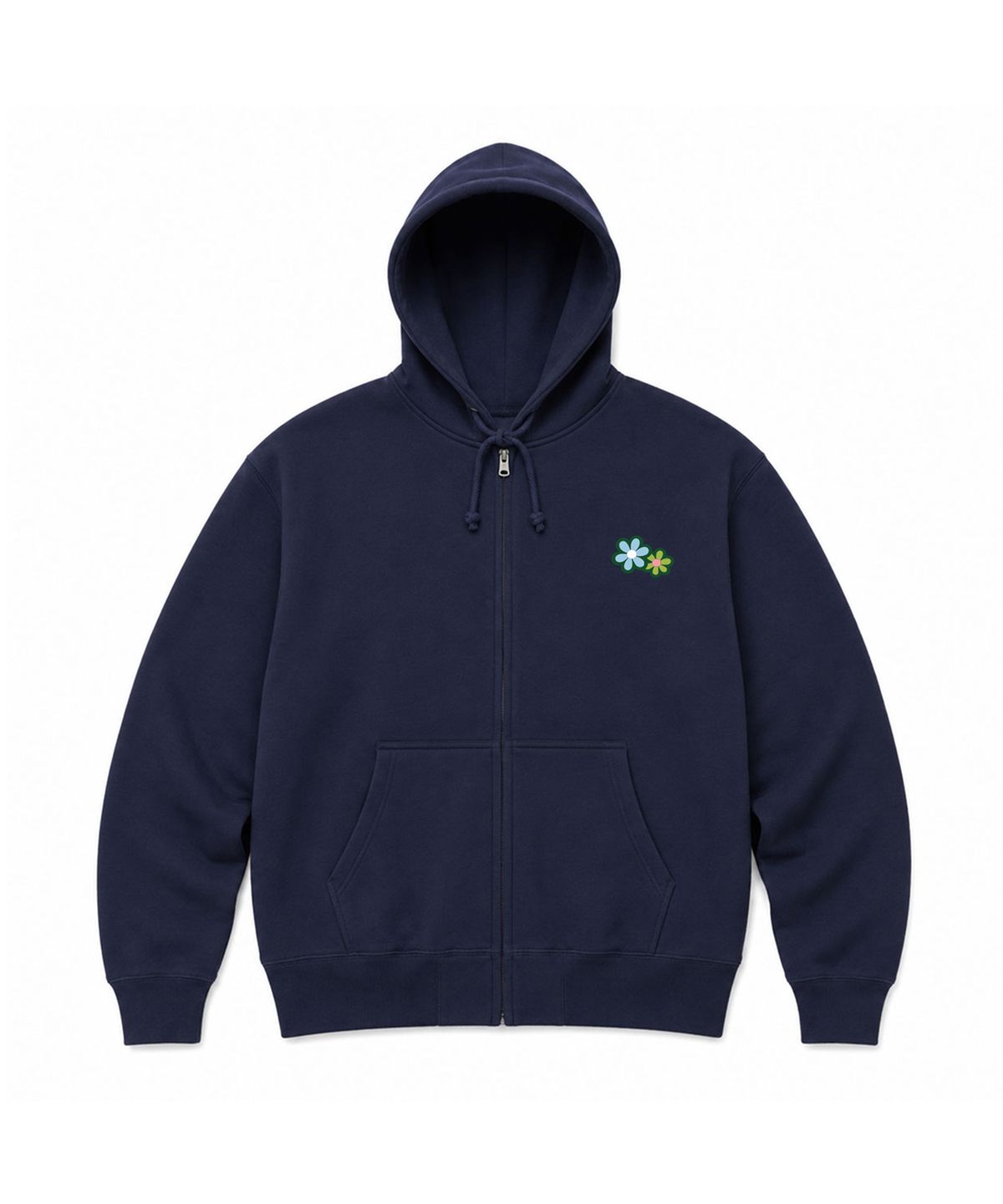 언리미트(UNLIMIT) CARTOON FLOWER HOOD ZIPUP (U26DTJK26W)