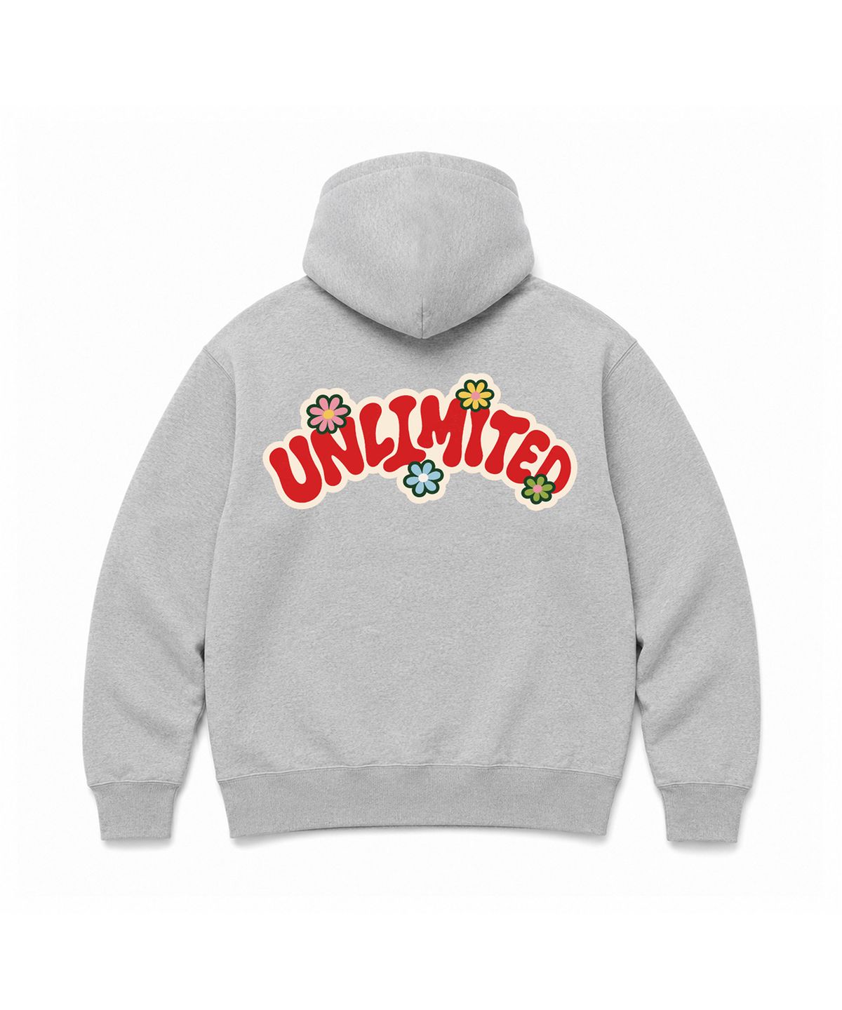 언리미트(UNLIMIT) CARTOON FLOWER HOOD ZIPUP (U26DTJK26W)
