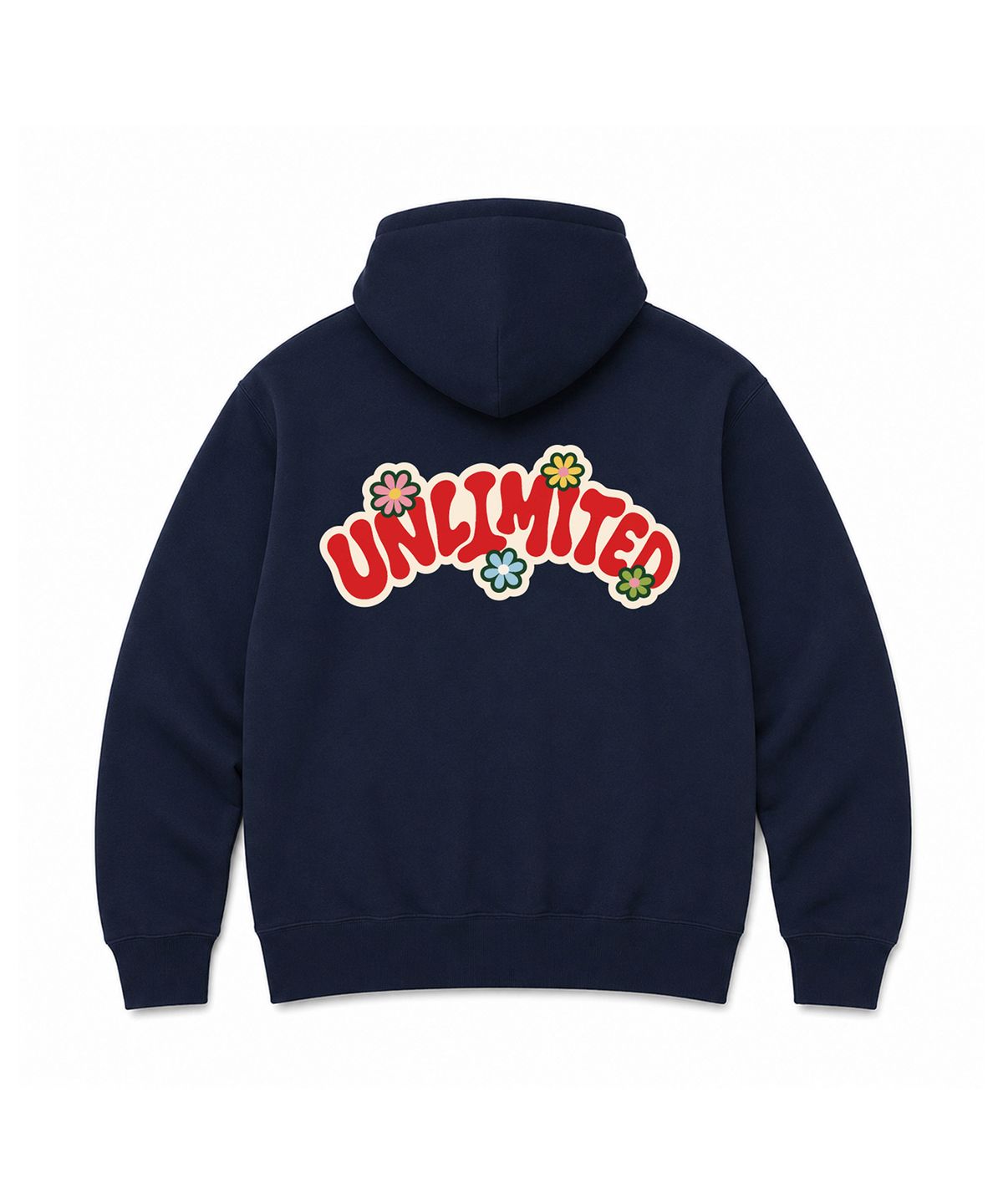 언리미트(UNLIMIT) CARTOON FLOWER HOOD ZIPUP (U26DTJK26W)