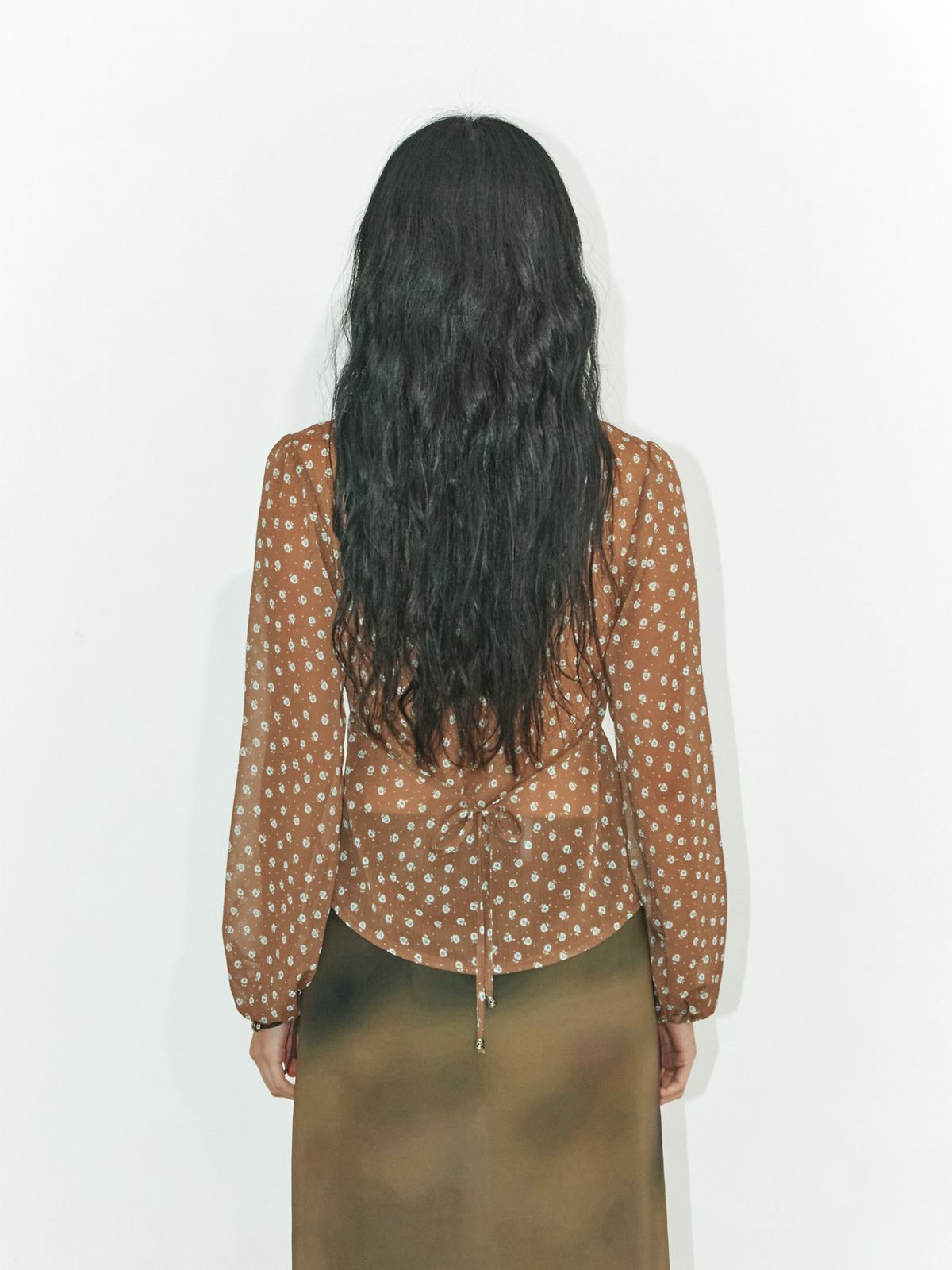 이히하(YEEHEEHAA) Gwen Brown flower BL