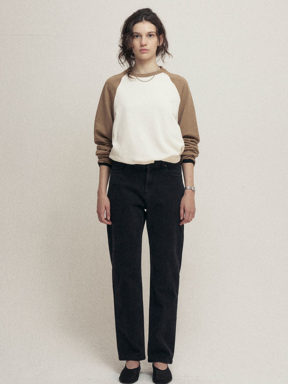 마롭(MALOUPE) 9165 시가렛 데님팬츠 (블랙)