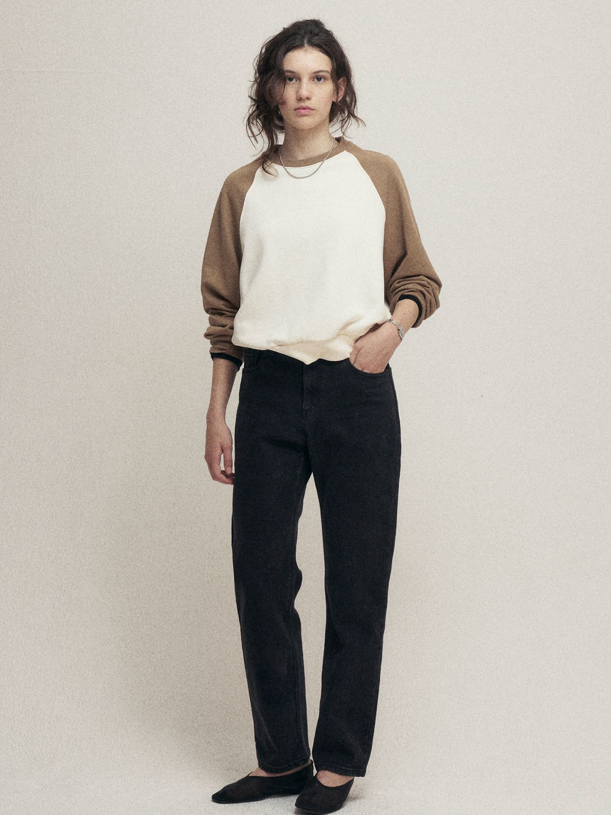 마롭(MALOUPE) 9165 시가렛 데님팬츠 (블랙)
