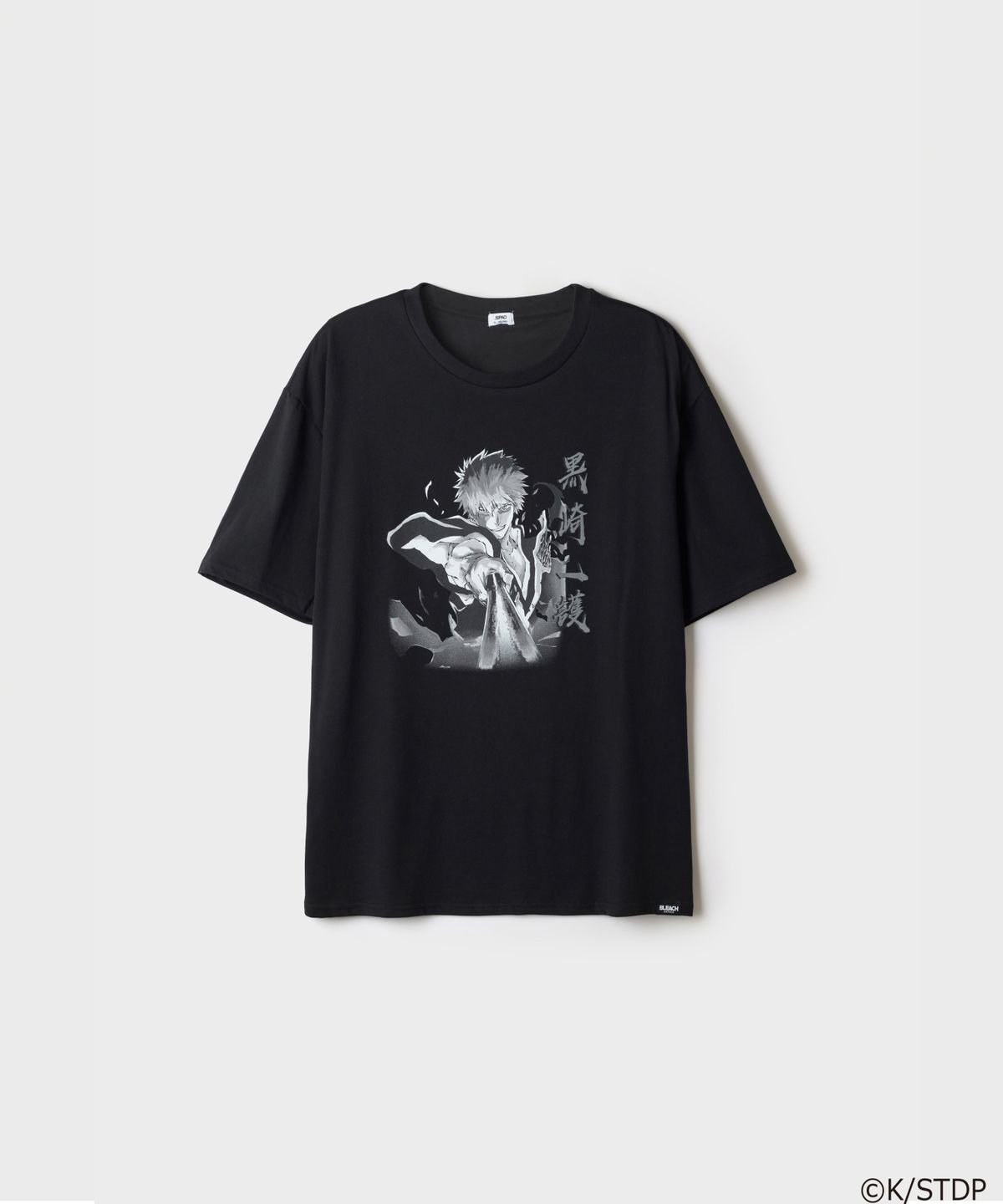 스파오(SPAO) [블리치] 반팔 티셔츠(Black)_SPRLG49U05